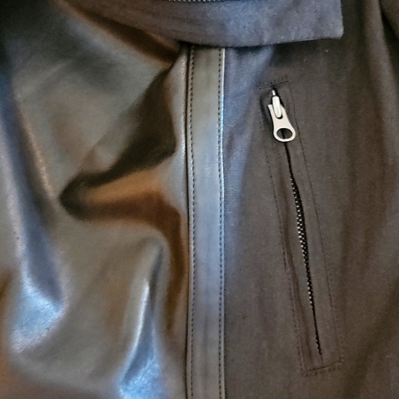 Vince Shawl Collar Leather Jacket. S - Picture 10 of 12